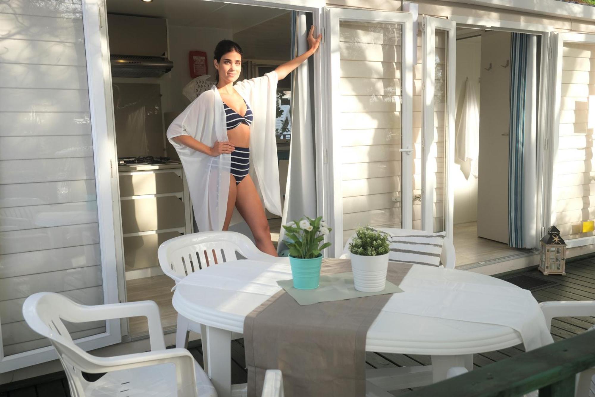 Villaggio Camping Torre Del Porticciolo 포르토 콘테 객실 사진